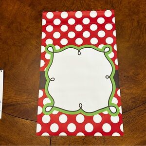 Heavy Vinyl Christmas Garden Flag - DIY Personalized